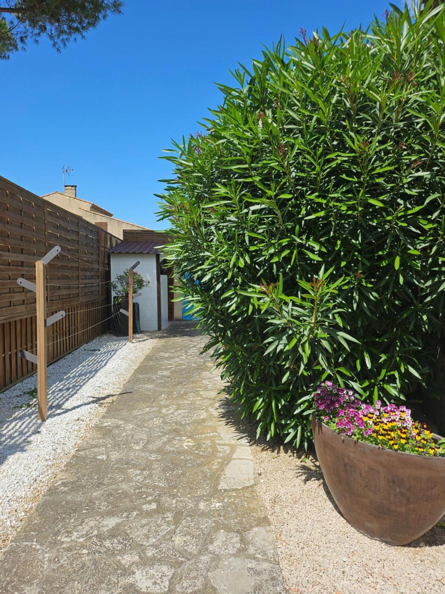 Belle Villa Lespignan Exterior foto